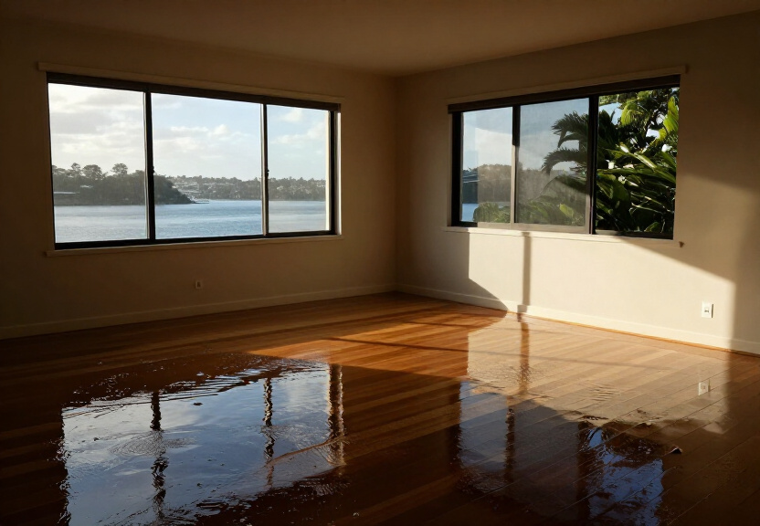 Mould-prone garage in Bonnet Bay before prevention treatment